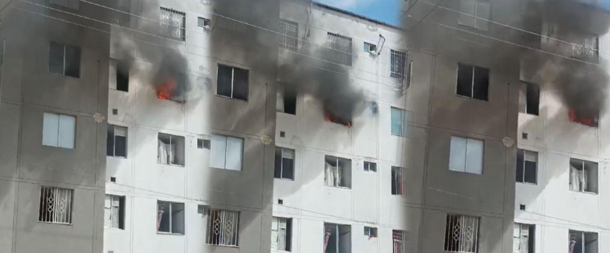 Daños materiales deja incendio en apartamento de Caribe Verde