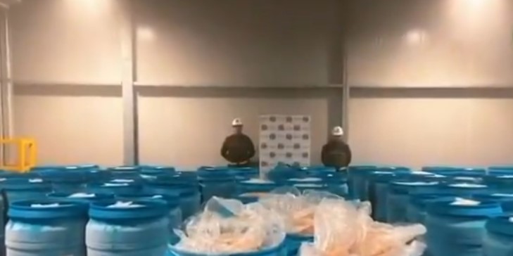 Golpe al narcotráfico: Policía incauta más de 5 toneladas de cocaína en el puerto de Cartagena