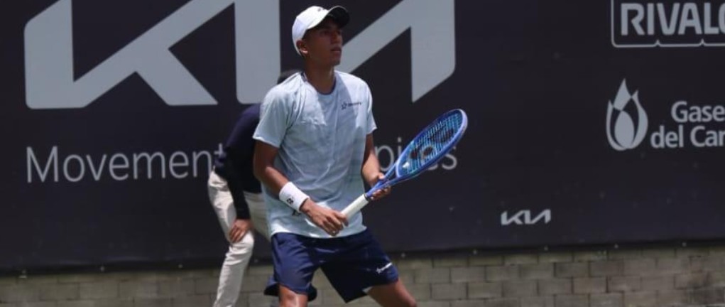 Con el apoyo del público, Johan Rodríguez avanzó a semifinales del KIA Open Challenger en Barranquilla