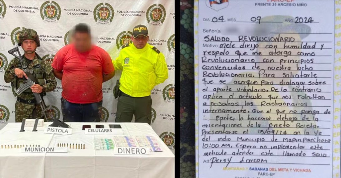 Así Extorsionaba Alias ‘Gordo Mecánico’ a Ganaderos del Meta: Métodos de Terror y Amenazas de Violencia