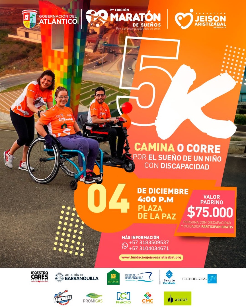 Inscríbete y participa en la Gran Maratón de Ensueños: un evento que inspira y transforma vida