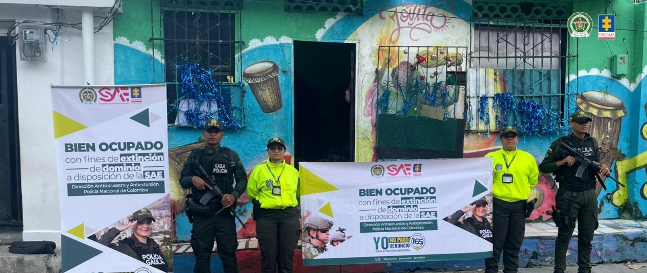 Extinción de dominio a 4 propiedades de 'Cachete', señalado líder de 'Los Costeños'