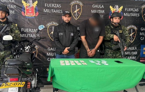 Cae presunto miembro del ‘Clan del Golfo’, señalado de extorsionar a un local de SuperGIROS