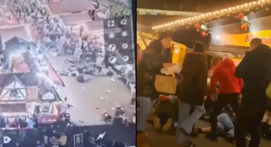 Conductor Atropella a Multitud en Mercado Navideño en Magdeburgo, Alemania