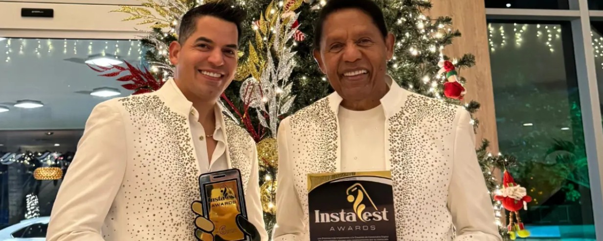 El Binomio de Oro de América e Israel Romero, homenajeados en los Premios Instafest