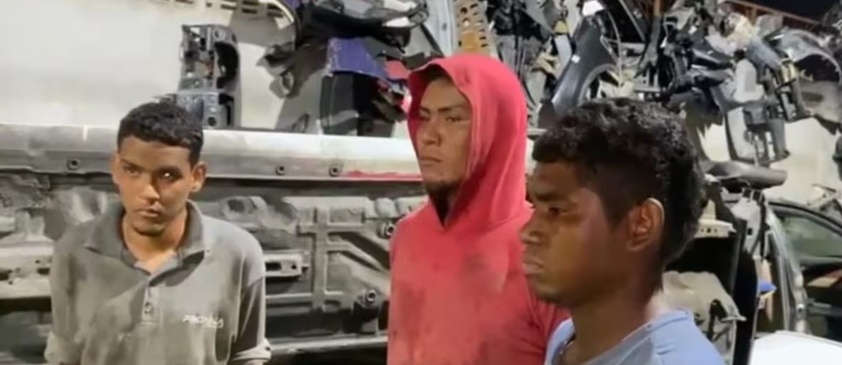 Capturan a tres integrantes de una banda dedicada al hurto de vehículos en Barranquilla