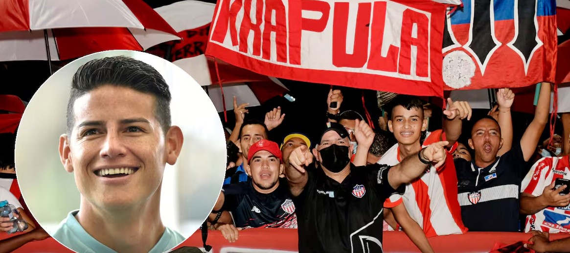 Christian Daes impulsa la llegada de James Rodríguez al Junior de Barranquilla