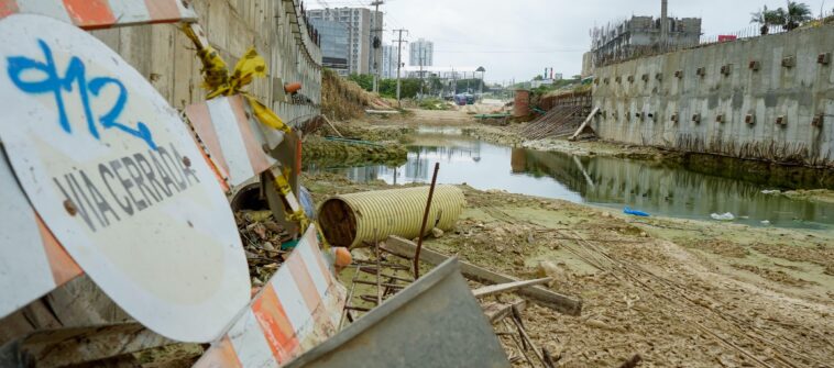 Retrasos, maquinaria deficiente e incumplimientos: los tropiezos del contratista de la Gran Vía en Atlántico