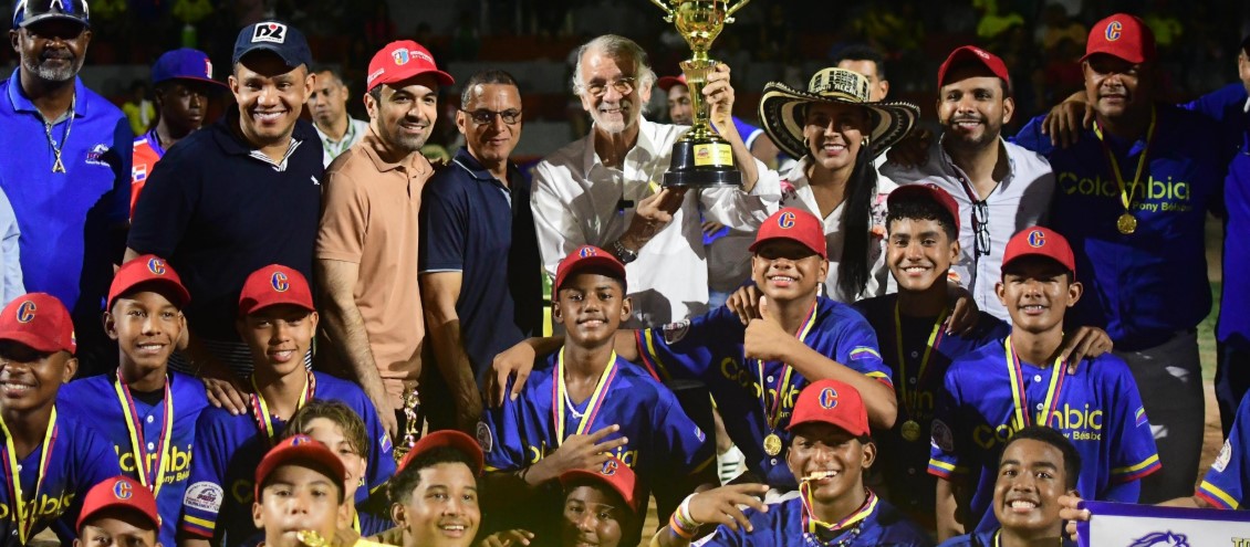 Verano gestionará visas para peloteros de la Selección Colombia U-14 que jugarán el Mundial Pony League en EE. UU.