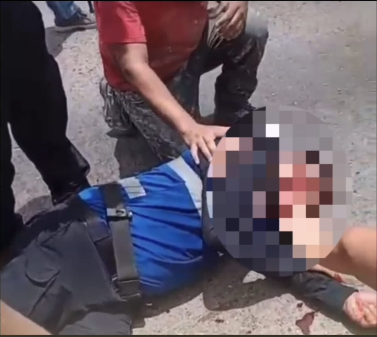 Agente de tránsito fue atropellado por conductor de taxi en puesto de control en Soledad