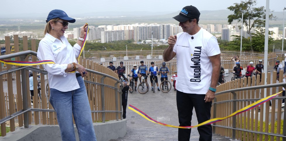¡Barranquilla pedalea hacia el futuro! Inauguran pista de ciclomontañismo en pleno bosque seco tropical
